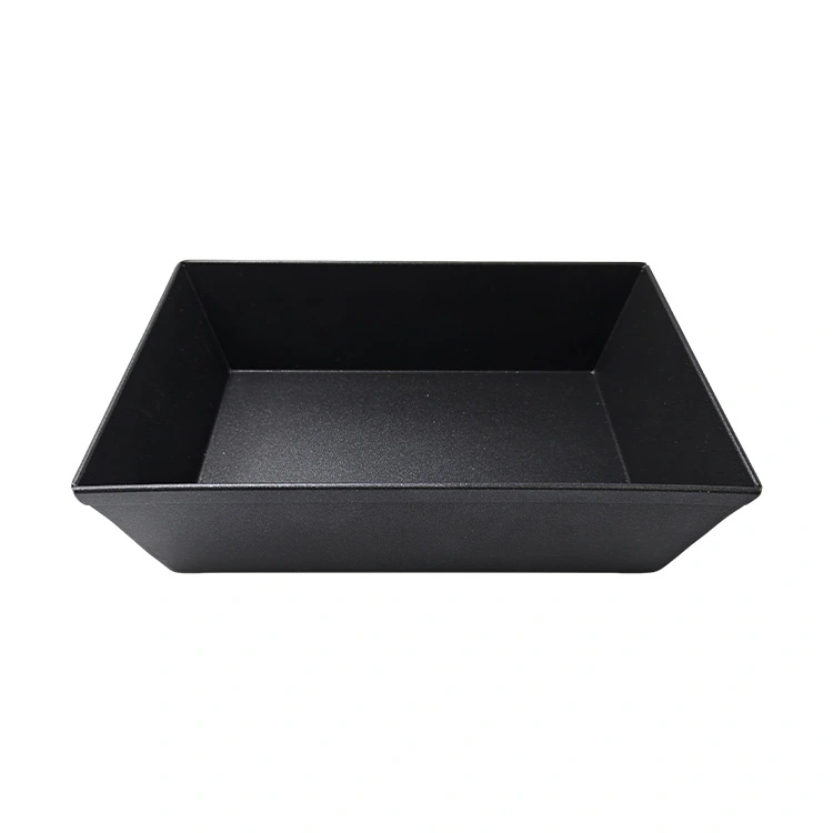 Rechteckige Deep-Dish-Pizzapfanne mit Deckel